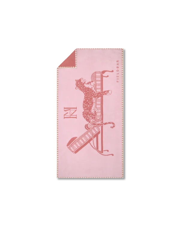 The Seabed Beach & Bath Towel / Nellie Pink